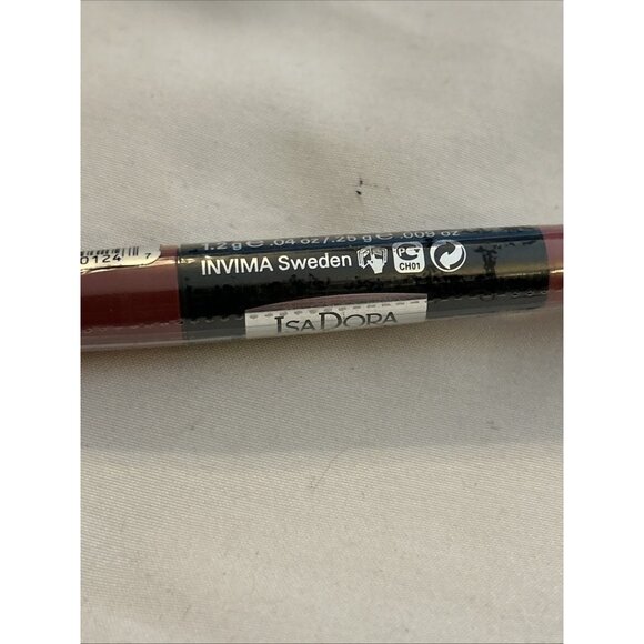 Isadora Perfect Lip Duo Stick & Liner Lipliner #55 Rosewood color Super Rare New - Picture 6 of 9